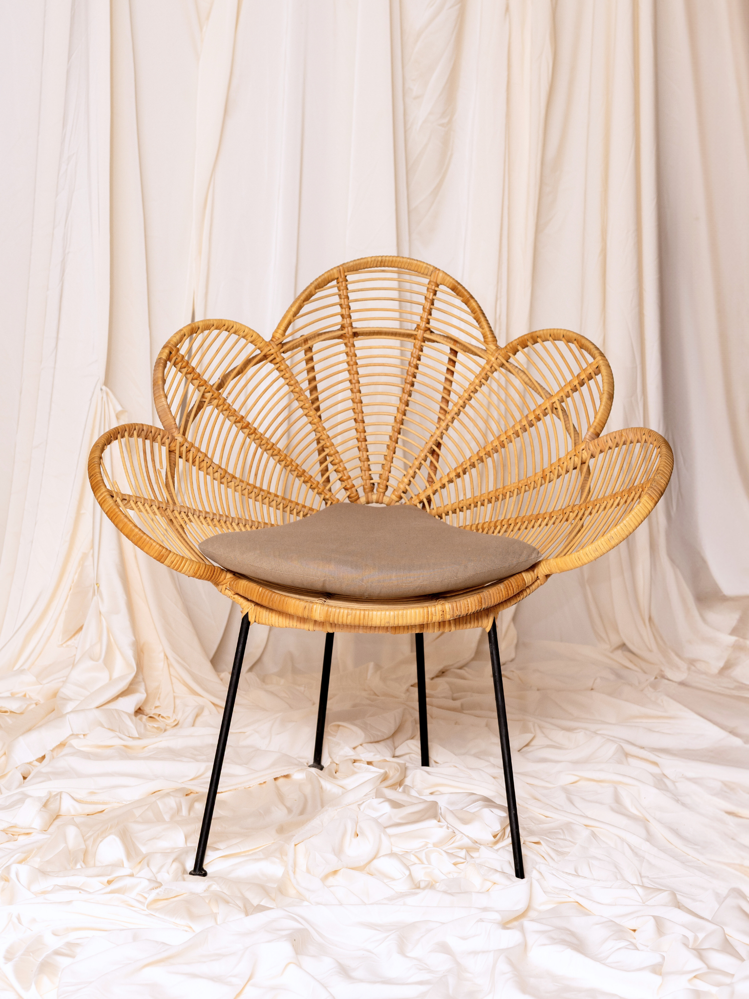 CORA - Rattan Flower Chair