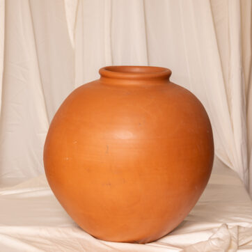 SIGIA – Double Bubble Terracotta Vase