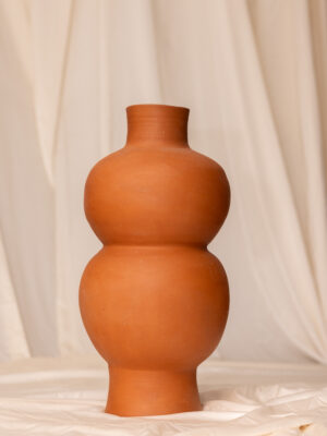 SIGIA - Double Bubble Terracotta Vase