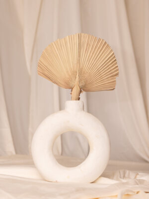 SOLENE - Sculptural Donut Vase