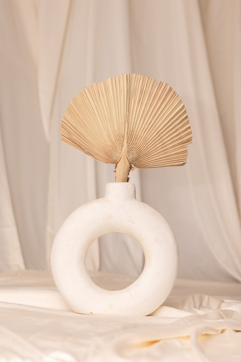 SOLENE - Sculptural Donut Vase