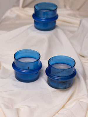 AZURA - Blue Small Beldi Candles Set