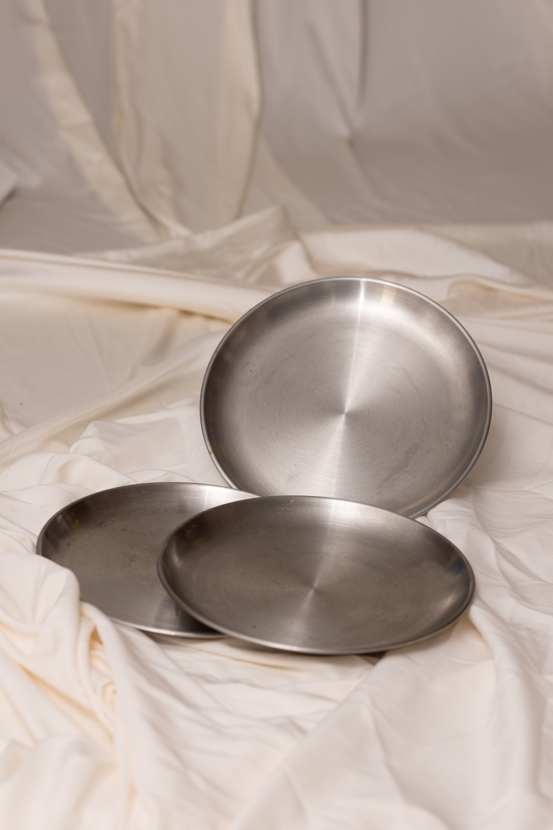 PATA - Silver Metal Plates