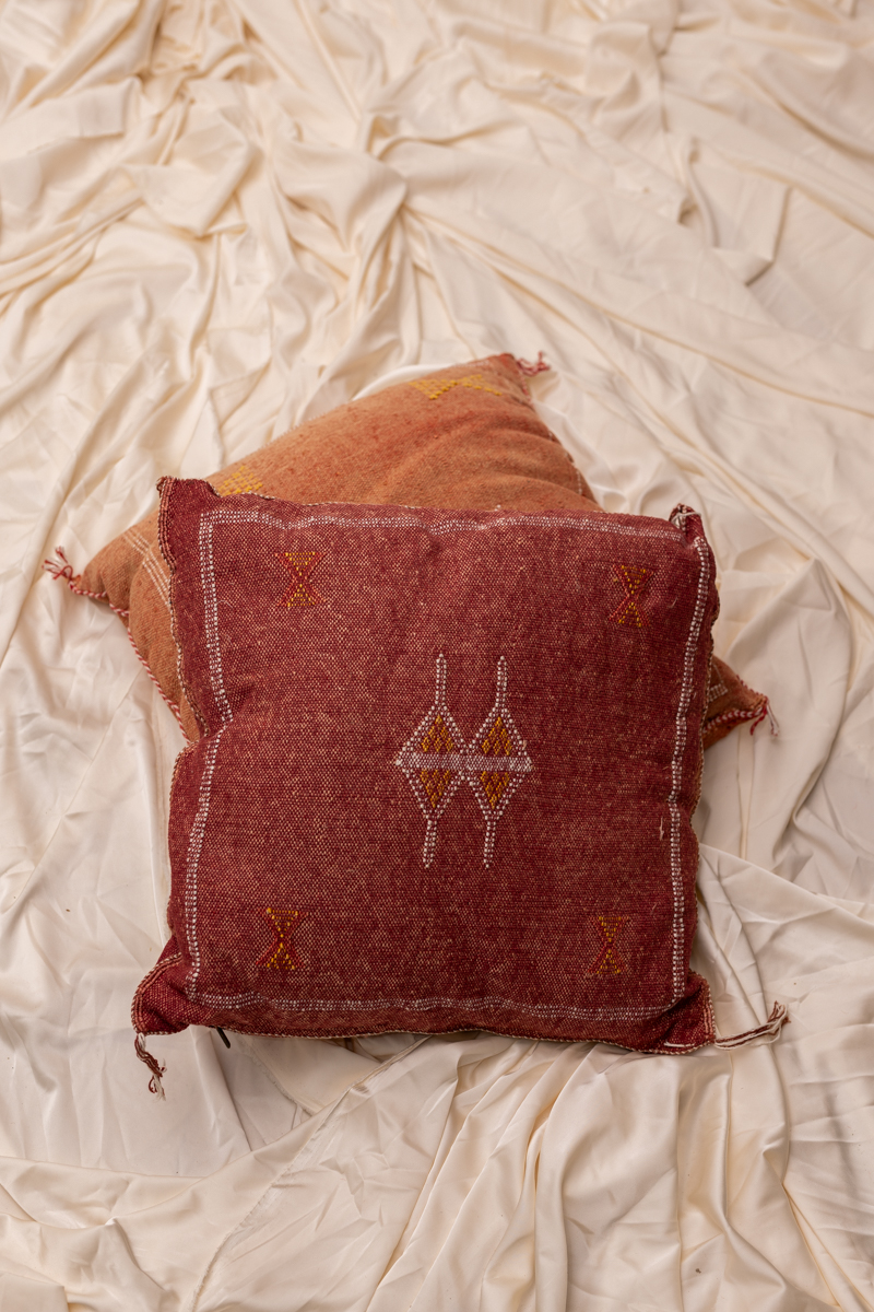 RAMI - Square Cactus Silk Pillows