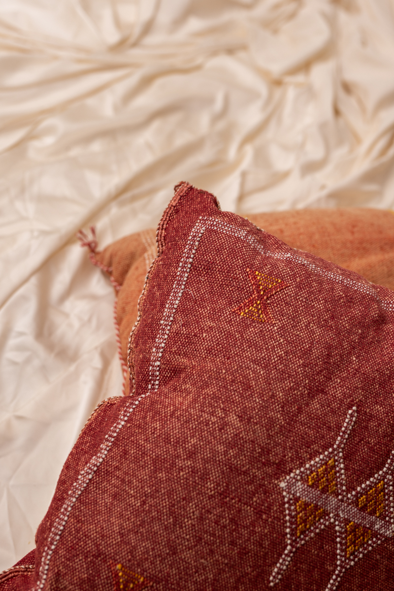 RAMI - Square Cactus Silk Pillows - Image 2