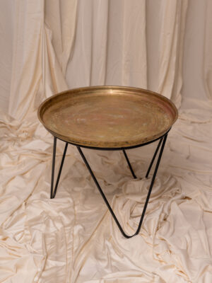 AURA - Gold Tray Table