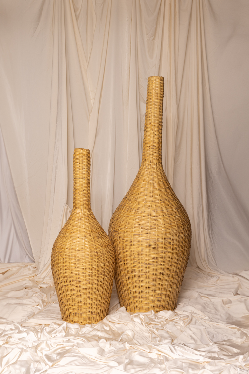 SORA - Decorative Basket Vase Set